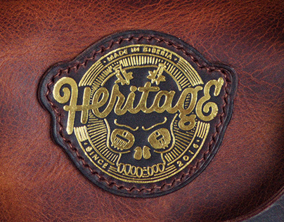 HERITAGE / Lettering logo design