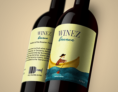 Иллюстрации для фруктовых вин | Fruit wine label design