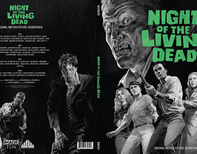 Night of the Living Dead Soundtrack LP Artwork