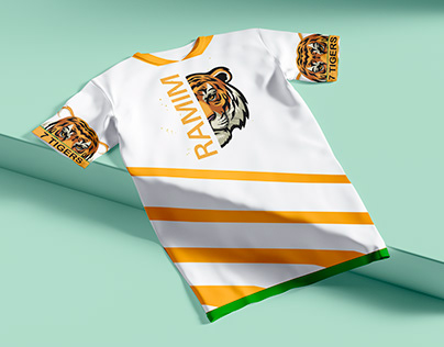 7 tigers T-shirt design by jihad