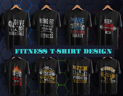 Fitness T-shirt Design