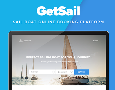 GetSail - Sail boat booking platform