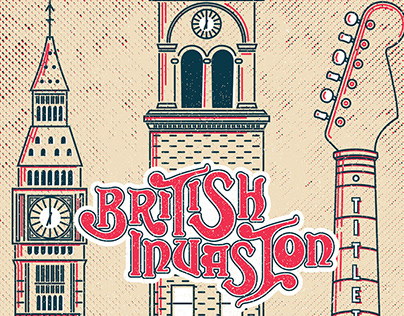 British Invasion Poster