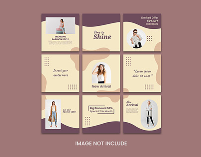 Free Download - Instagram Fashion Post Template