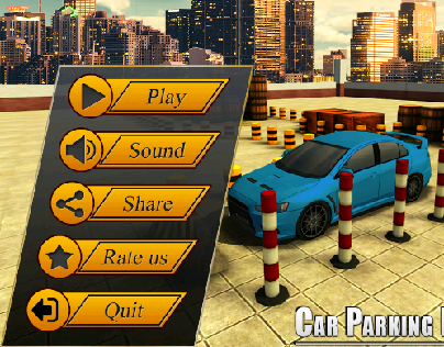 car Parking game,level park car game on Behance