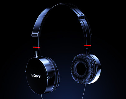 Headphone 3d modelling and rendering