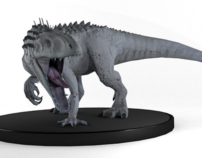 Jurassic World: Indominus Rex 3D Model