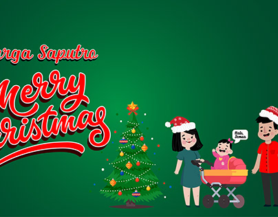 Video Animated Christmas Greeting 2018