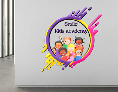 Logo for kids academy