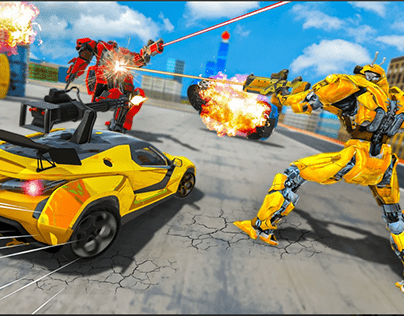 Bee Robot Car Transform: Games
