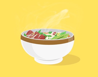 Vietnamese Foods Animation