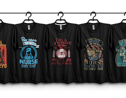 Nursing Custom T Shirt Design