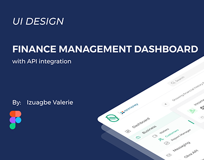 API Integration Finance Management Dashboard (Okra)