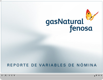 Gas Natural Fenosa - Presentación, plantilla Doc