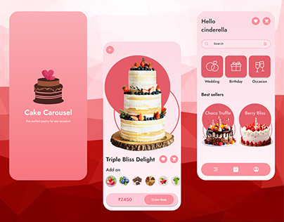 APP Design | Cake Carousel