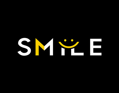 Smile logo design - workmark logo design simple logo