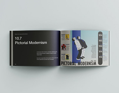 Project thumbnail - Infographic - Pictorial Modernism