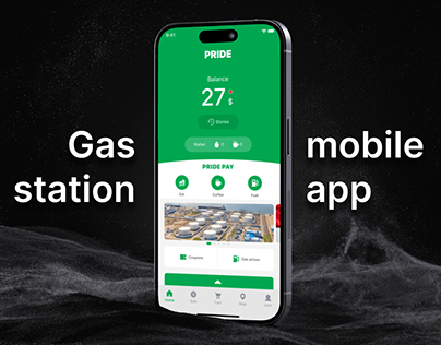 Gas station mobile app