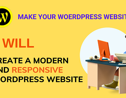 I will create a modern wordpress website .