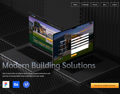 Modern Building Solution Call to Action UI/UX