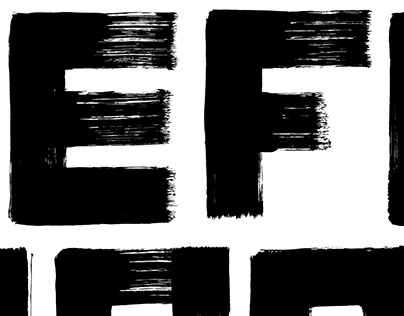 F... Big Sur - Hand-Painted Typeface