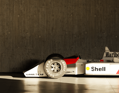 McLaren mp4/4: Hard Shadow