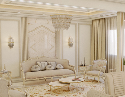 New Damietta Apartment 01 | Neo Classic Reception