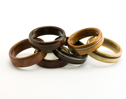 Project thumbnail - Bentwood Rings