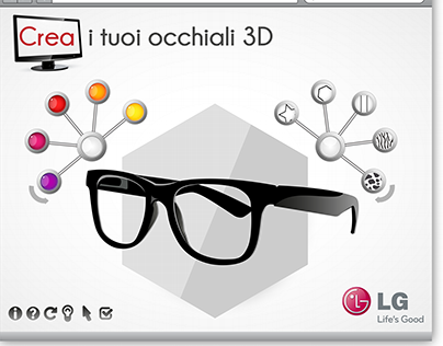 Progetto Occhiali 3D "LG"