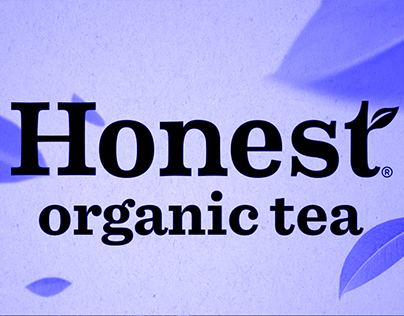 Honest organic tea - Brand labels