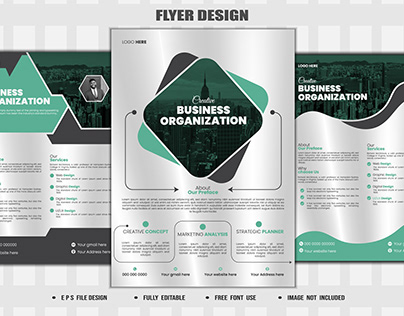 I will business flyer design even motion flyer design