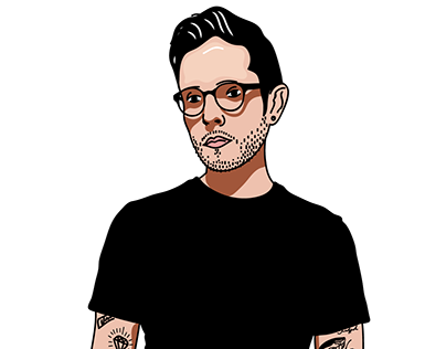 Dustin Ashcraft Portrait Illustration