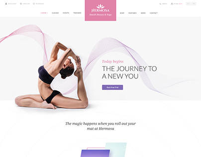 Hermosa - Health Beauty & Yoga WordPress Theme