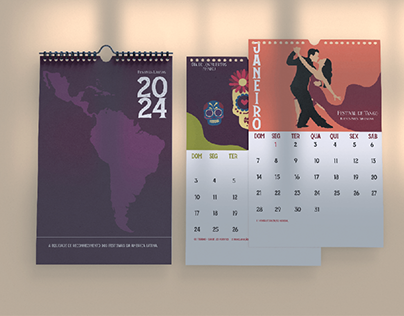 Calendário 2024 - Comemorações Latinas