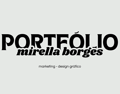 Portfólio Marketing & Design Gráfico | Mirella Borges