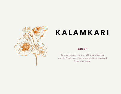 Kalamkari Print Development