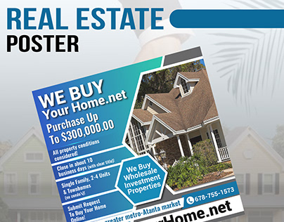 Real Estate Poster For Client