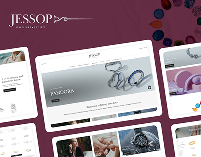 Jessop Jewllers Website Designed & Developed