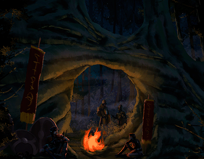 Knights in the dark florest