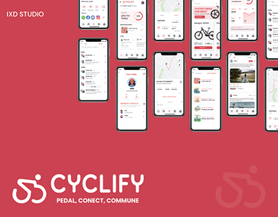 Project thumbnail - Cyclify app (UI/UX design)