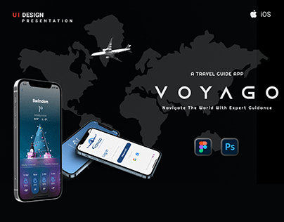 Project thumbnail - IOS UI Presentation - VOYAGO : A Travel Guide App