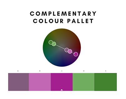 Complementary color pallet