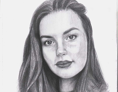 portrait crayon
