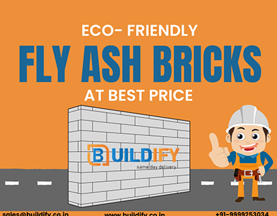Eco Friendly Fly Ash Bricks At Prices with BUILDIFY