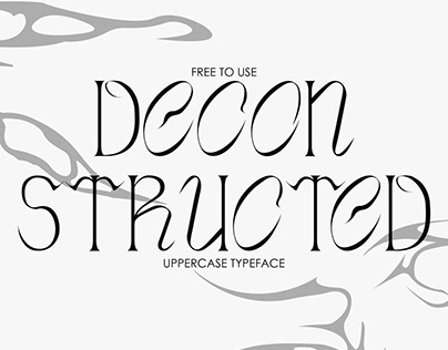 Deconstructed Typeface