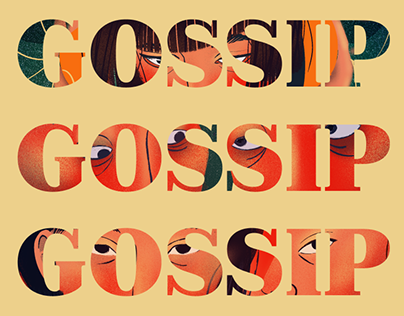 "Illustrated Whispers: Unveiling Gossip's Tapestry"