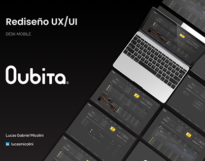 Rediseño UXUI Plataforma / Dashboard Crypto