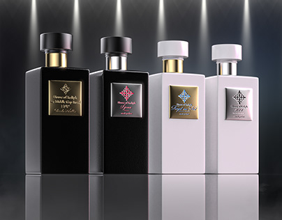 3D Perfume Visualisation - Cinematic Mode