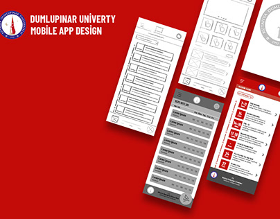 Dumlupınar University Mobil App Redesign