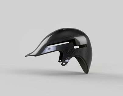 XYZ Carbon Fiber bike helmet